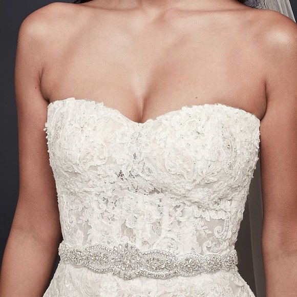 David's Bridal Accessories - Reduced! ⭐️ Beaded Satin Stash
